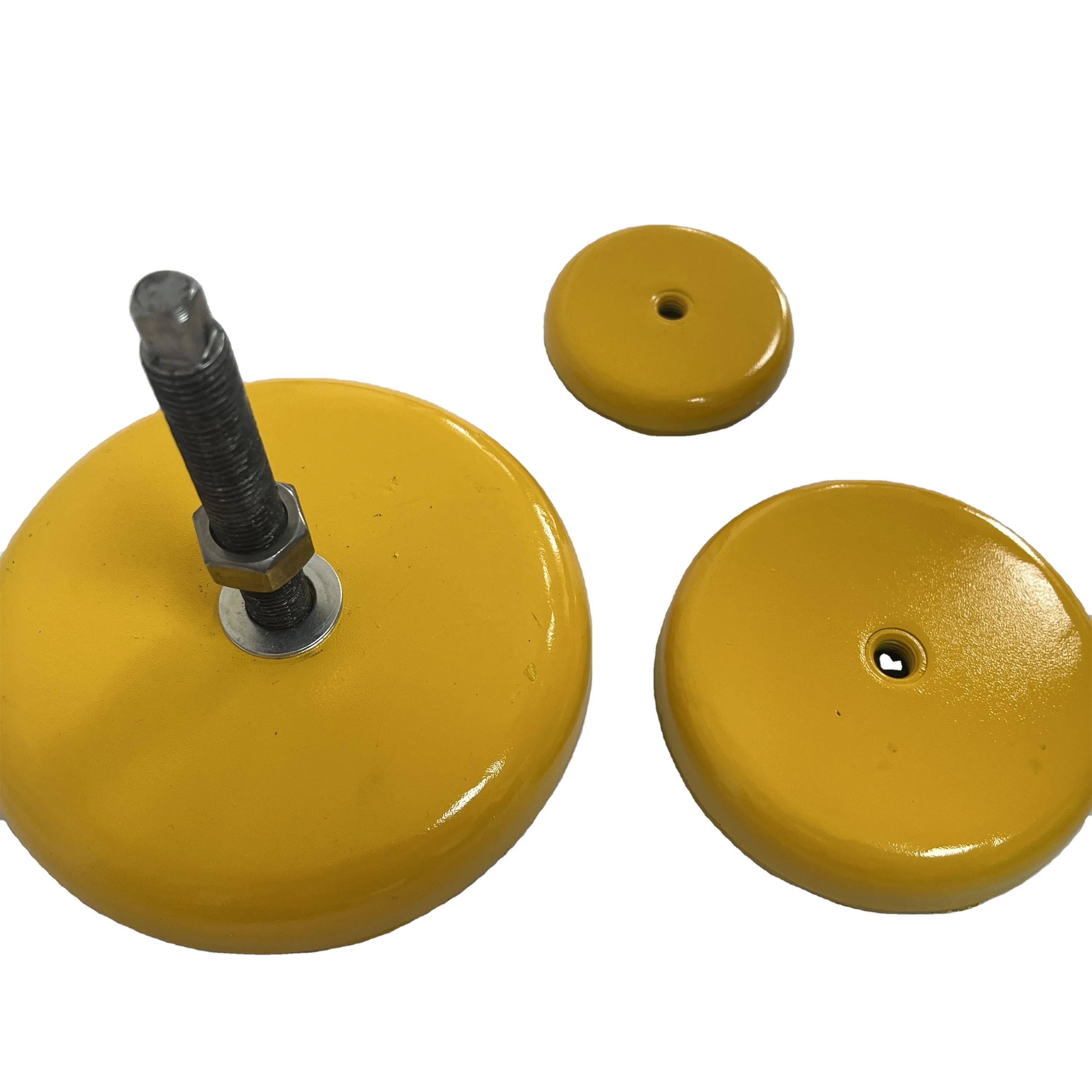 TEBAK Adjustable the Damping with Rubber S78 1500kg Anti Vibration Leveling Feet Pad Leg Lever for Lathe Leveling Pad Mount Vibration