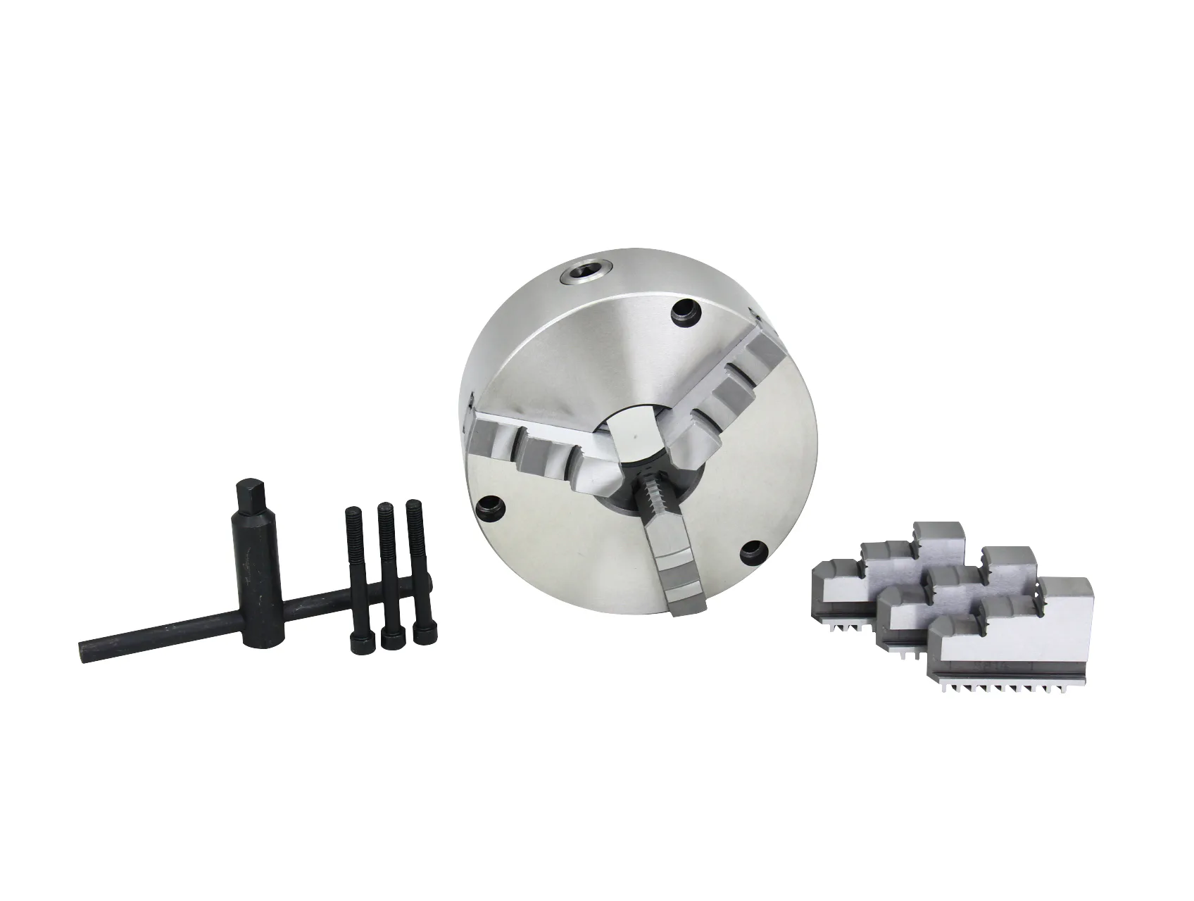 TEBAK K11-100 125 165 200 250 Type Three-Jaw Self-Centering Chucks Manual Linkage CNC Lathe Chuck Stable or High-Speed Machining view 3