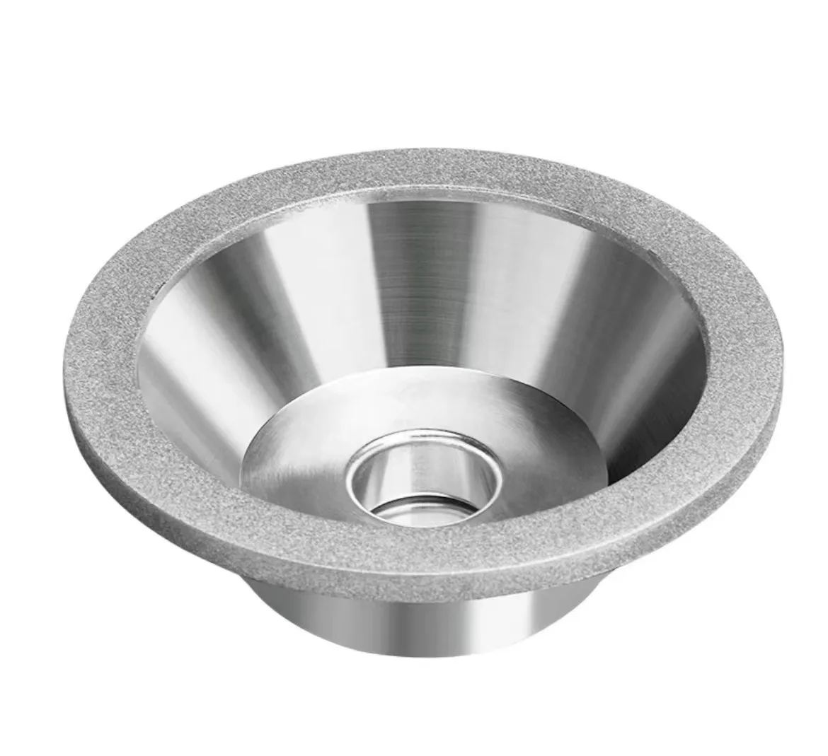 TEBAK XCJ Grinding XCJ Grinding Diamond/Cbn Grinding 100mm Grit 320 Cup Diamond Bowl Wheel Diamond Coated Concave Surface CNC Machine view 3