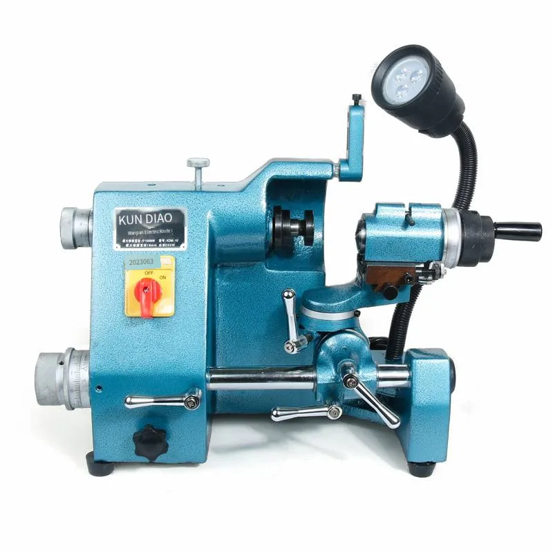 TEBAK High-Precision Industrial Milling Cutter Drill Bit Sharpener Hand-Cranked Universal Grinding Machine for Woodworking Motor view 5