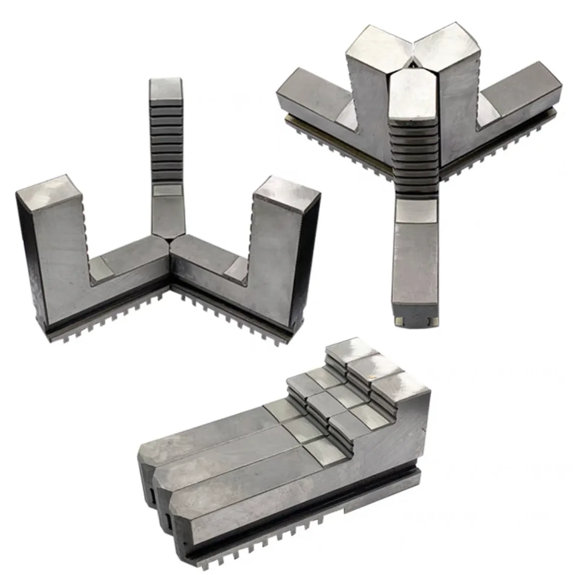 TEBAK 3-jaw Self Centering Chuck 315mm, Increased Height and Length, Hard Jaw view 5