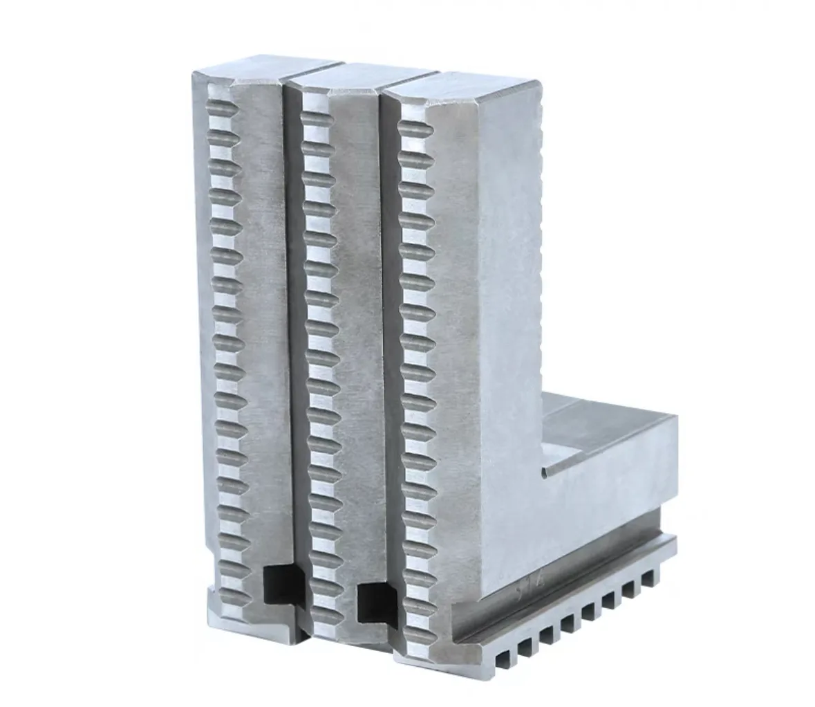 TEBAK 3-jaw Self Centering Chuck 315mm, Increased Height and Length, Hard Jaw view 3