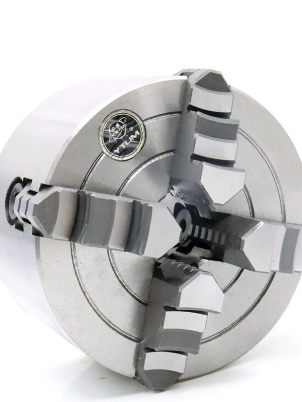 TEBAK 4 Jaw Independent Chuck Steel Electric/Manual with Models K72-80/K72-100/K72-125/K72-250 Etc view 6