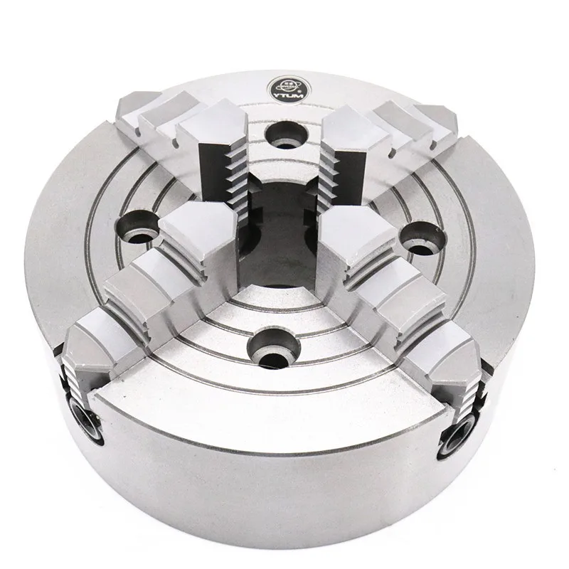 TEBAK 4 Jaw Independent Chuck Steel Electric/Manual with Models K72-80/K72-100/K72-125/K72-250 Etc