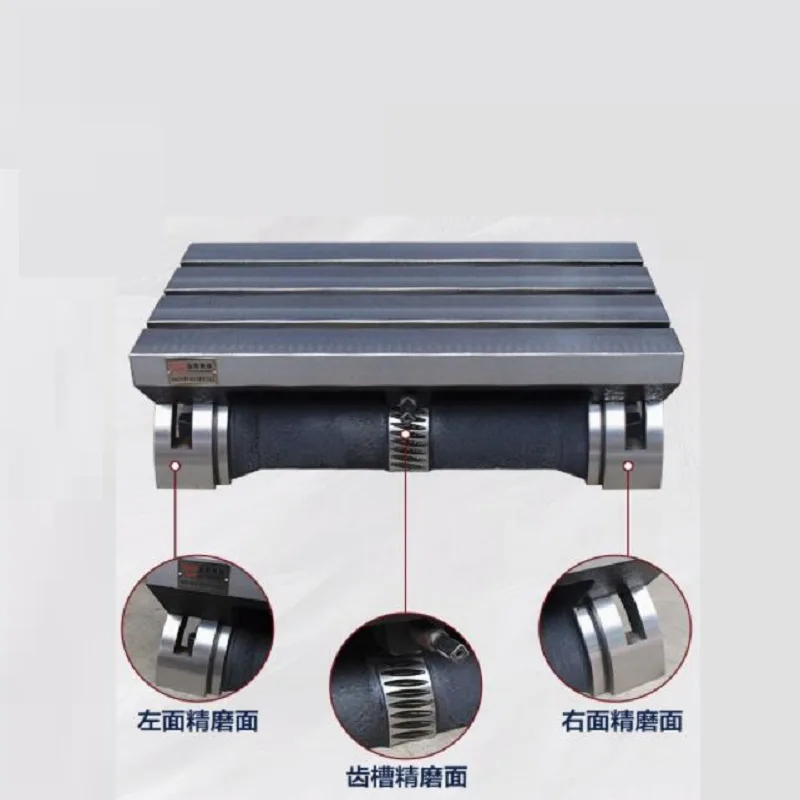 TEBAK 7 INCH Taiwan Milling Machine Adjustable Worktable Tilting Angle Disc Heavy-duty Tilting Platform with High Precision view 4