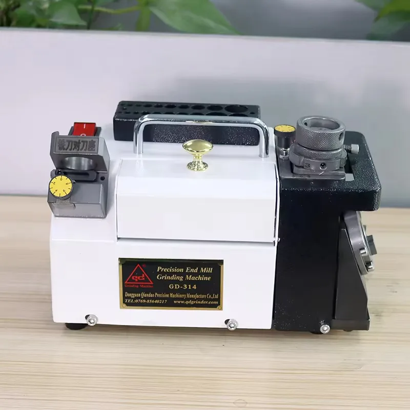 TEBAK X20 Precision End Mill Grinder/ 4-20 mm Portable Carbide End Mill Sharpener/Spiral Milling Cutter Grinding Machine