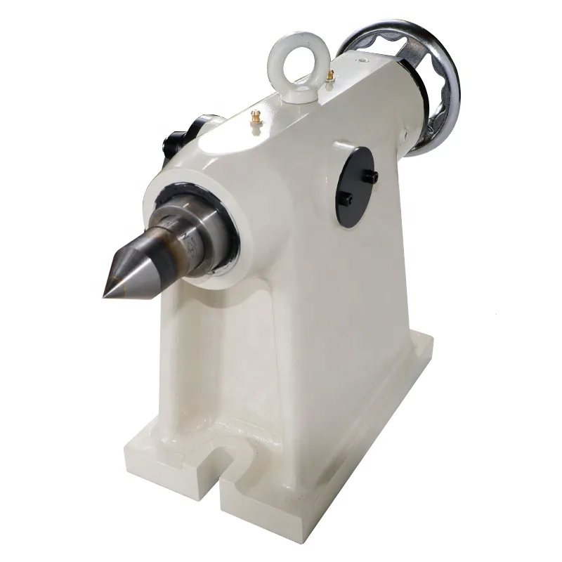TEBAK CNC Indexing Manual Tailstock for 4th Axis Lathe 135mm Four Axis Rotary Table