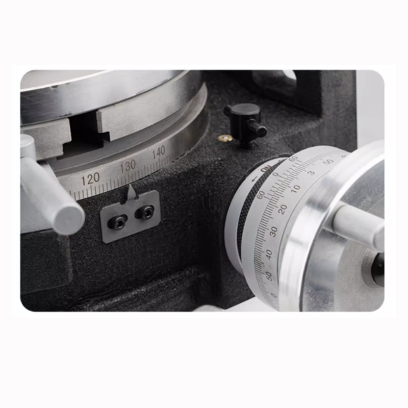 TEBAK 4 Inch Dividing Head CNC Milling Machine Universal Indexing Head With 80MM Universal 3 Jaw Chuck view 5