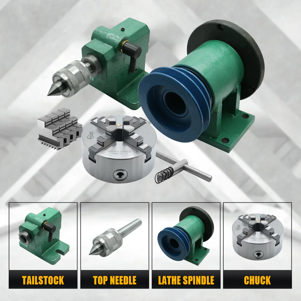TEBAK Diameter 80 100 mm Three-four Jaw Chuck Center Height 100 mm Milling Dividing Head Hole 16 mm Center Height 100 Mmfor Cnc view 5