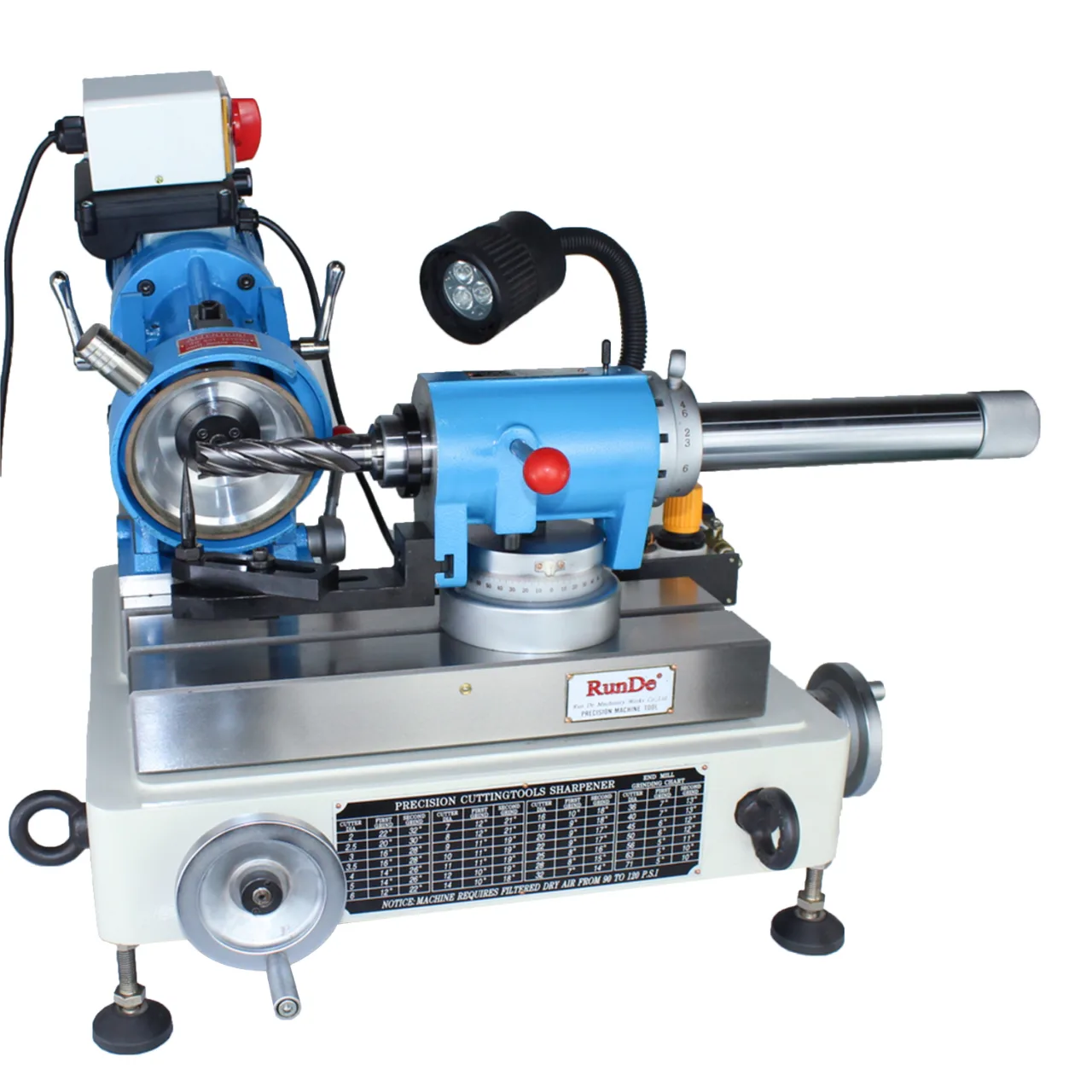 TEBAK Multifunctional Universal Tool Grinder Belt Grinder GD-600 220V/380V/550W Turning Tool Hob Reamer Gun Grinding Machine