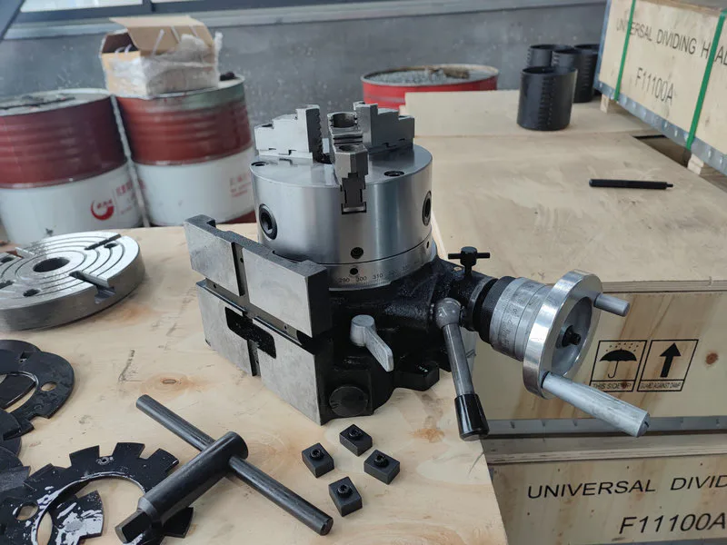 TEBAK CS-6 and CS-8 Super Indexing Spacers Horizontal Vertical Dividing Head Machinery Tools Accessories with Core Gearbox view 6