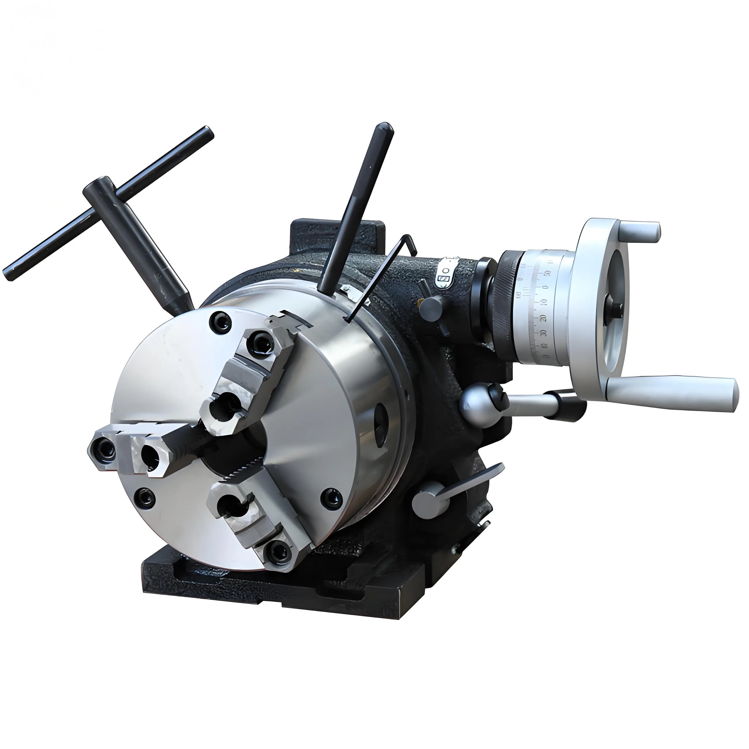 TEBAK CS-6 and CS-8 Super Indexing Spacers Horizontal Vertical Dividing Head Machinery Tools Accessories with Core Gearbox