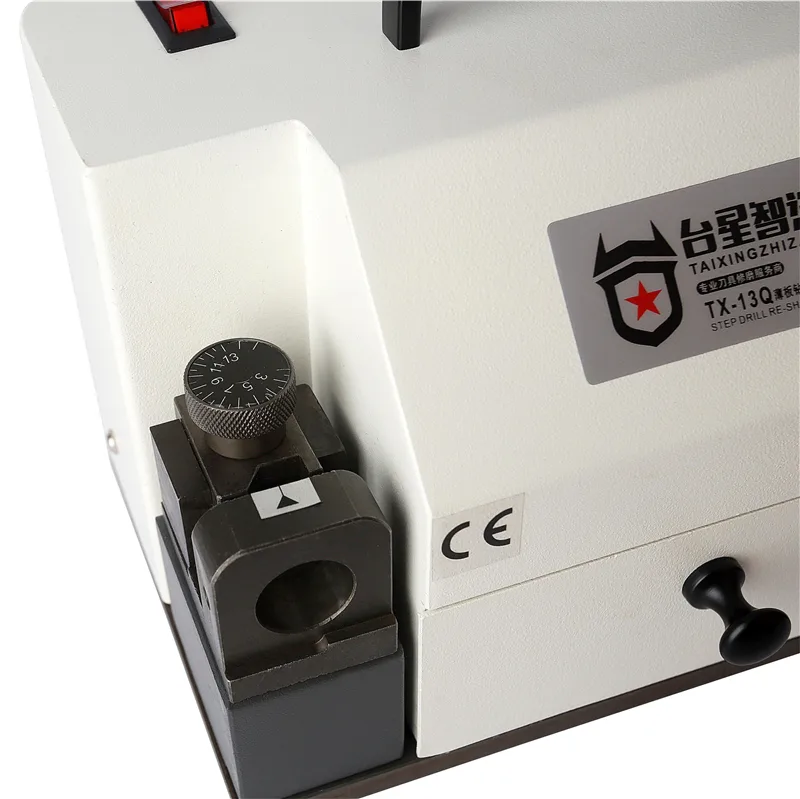 TEBAK TXMC TX-13Q High Efficiency Step Drill Bit Grinder Machine 4-14mm Thin Plate Sharpening view 3