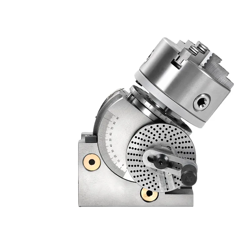 TEBAK 6 Inch WITH 160 Three-claw Chuck Milling Machine Indexing Head BS Simple Indexing Head 4 Inch 5 Inch 6 Inch 8 Inch