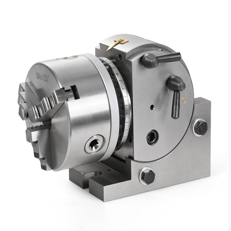 TEBAK 6 Inch WITH 160 Three-claw Chuck Milling Machine Indexing Head BS Simple Indexing Head 4 Inch 5 Inch 6 Inch 8 Inch view 4