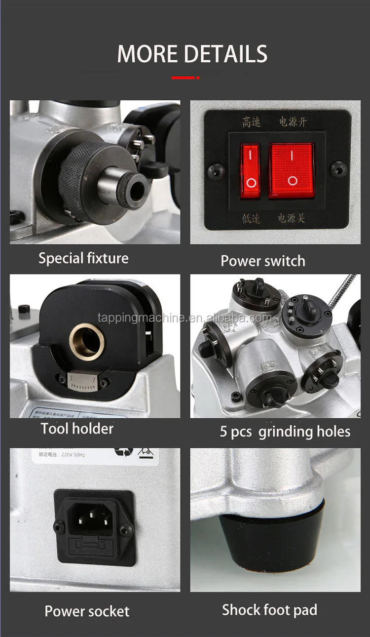 TEBAK 2025 Hot Sale X12 Advanced Precision End Mill Grinder Cutting Edge Technology Advanced Grinding Machine view 6