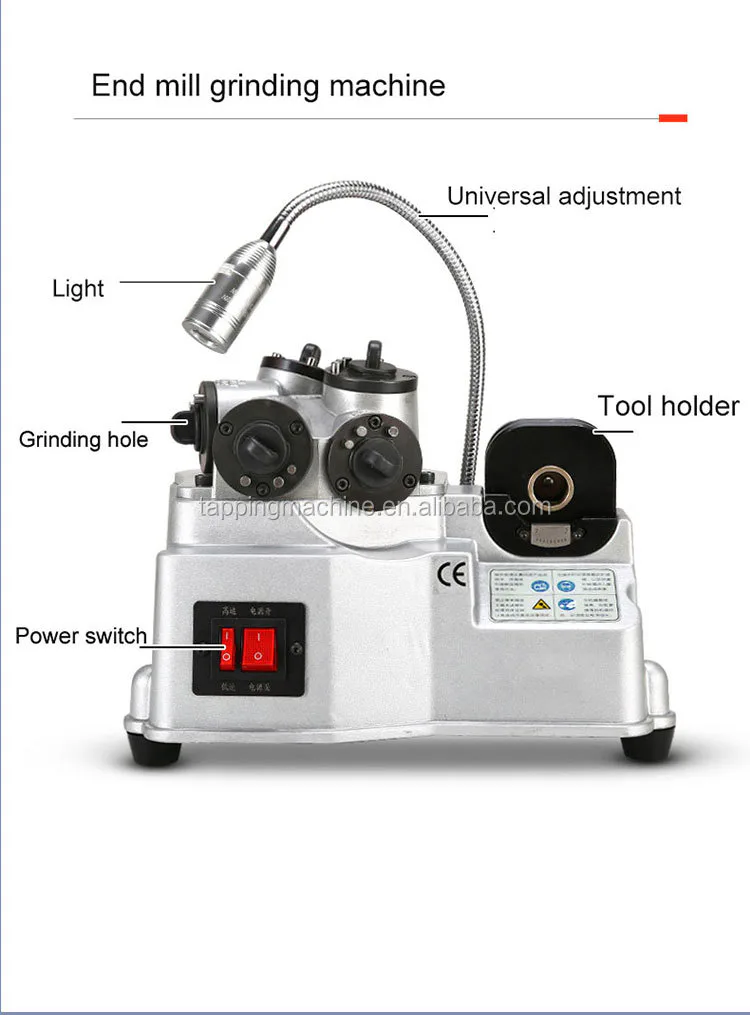 TEBAK 2025 Hot Sale X12 Advanced Precision End Mill Grinder Cutting Edge Technology Advanced Grinding Machine view 3