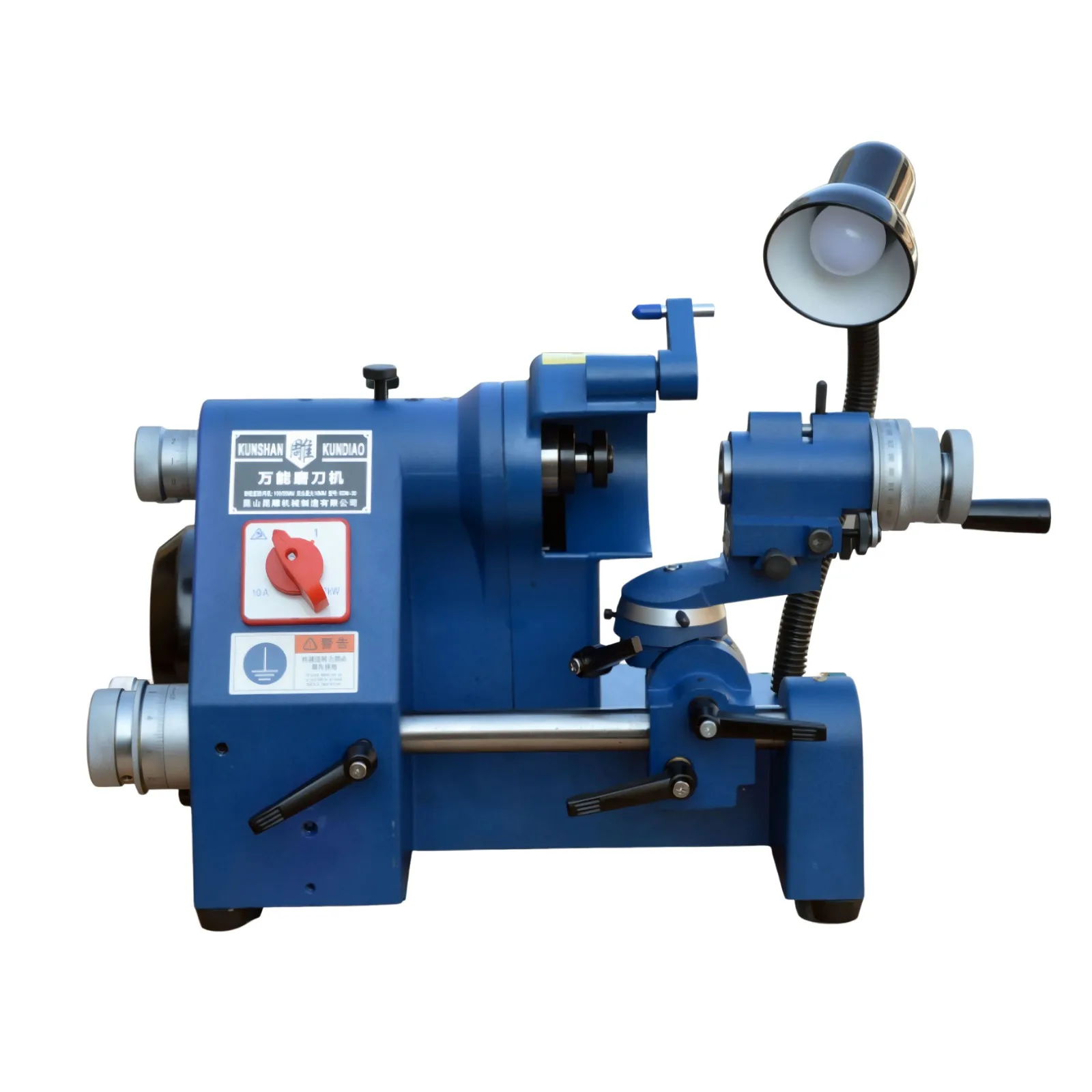 TEBAK KDM-30 Cutter Grinder for High-Speed Steel and Carbide Tools Features Adjustable Angles From 0 to 180 Degrees view 3