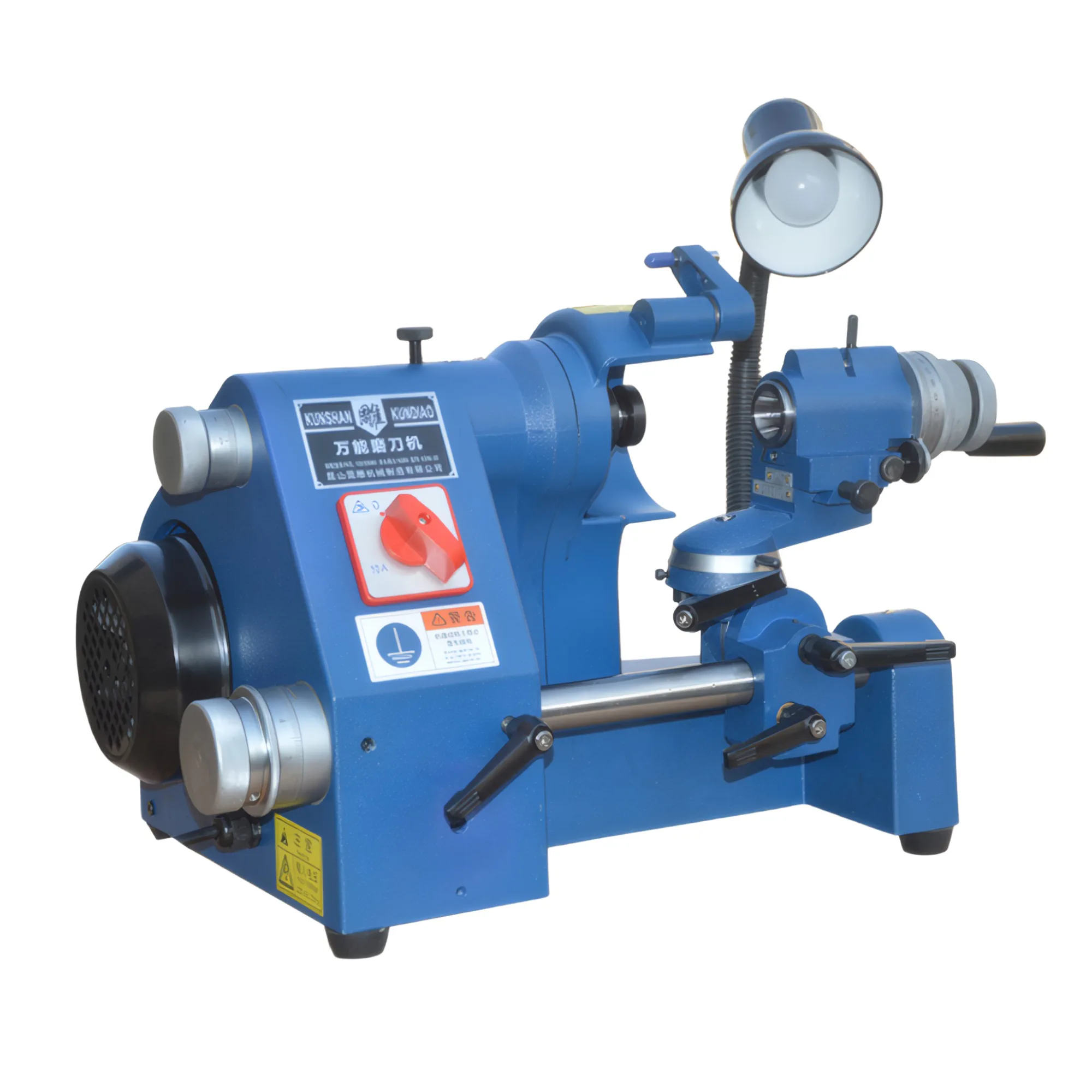 TEBAK KDM-30 Cutter Grinder for High-Speed Steel and Carbide Tools Features Adjustable Angles From 0 to 180 Degrees view 6
