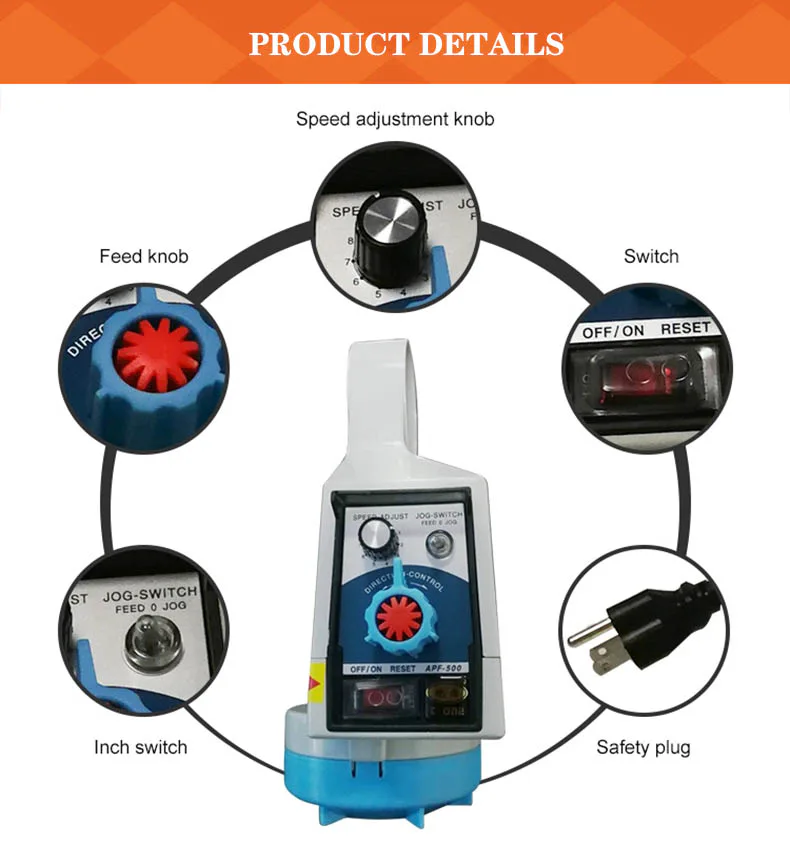 TEBAK Table Power Feed for Milling Machine view 5
