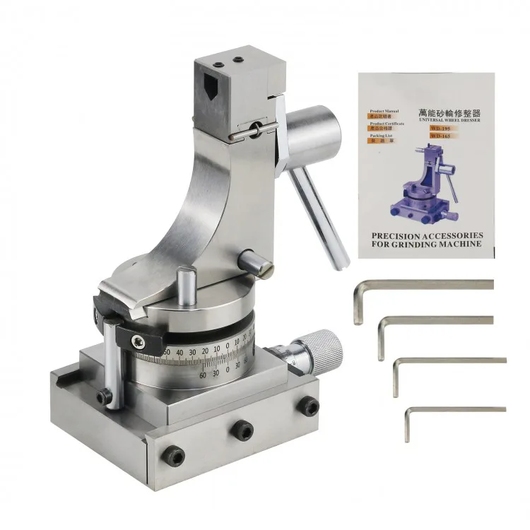 TEBAK High Precision Universal Wheel Dresser Radius Angle Wheel Dresser for Grinder