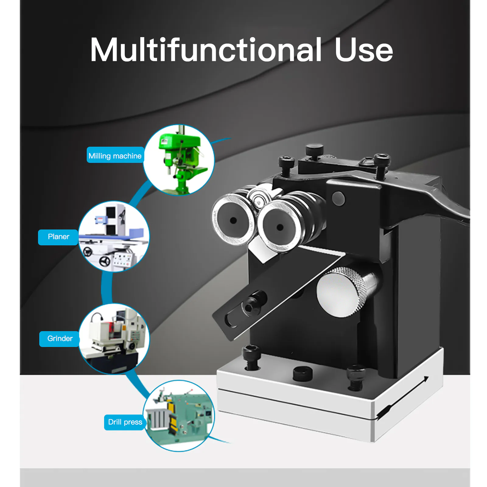 TEBAK PGAS High Precision Micro Punch Grinding Machine Manual Needle Grinder Machine Accuracy Within 0.003 mm view 6