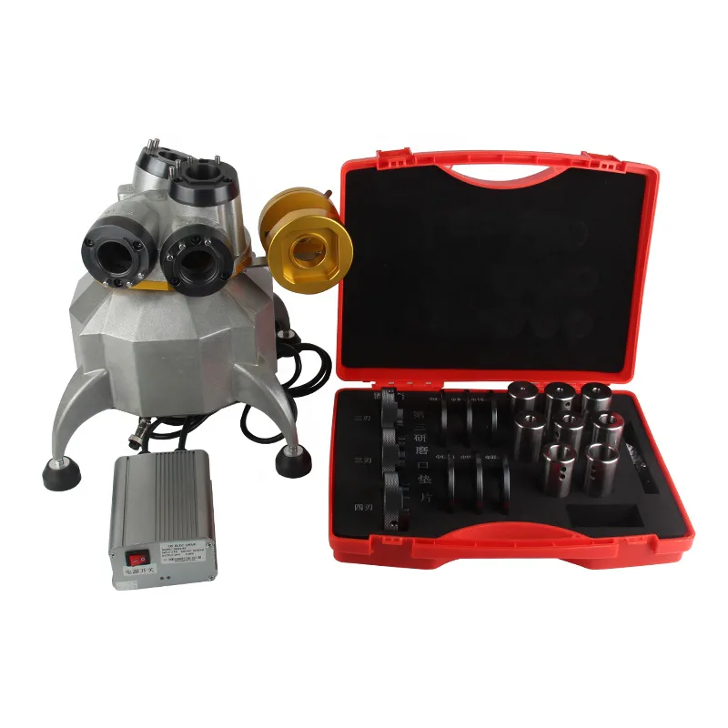 TEBAK New High-Accuracy End Mill Grinder Machine 3-25mm 2/3/4 Flutes Motor Gear Bearing Sharpening Equipment view 4