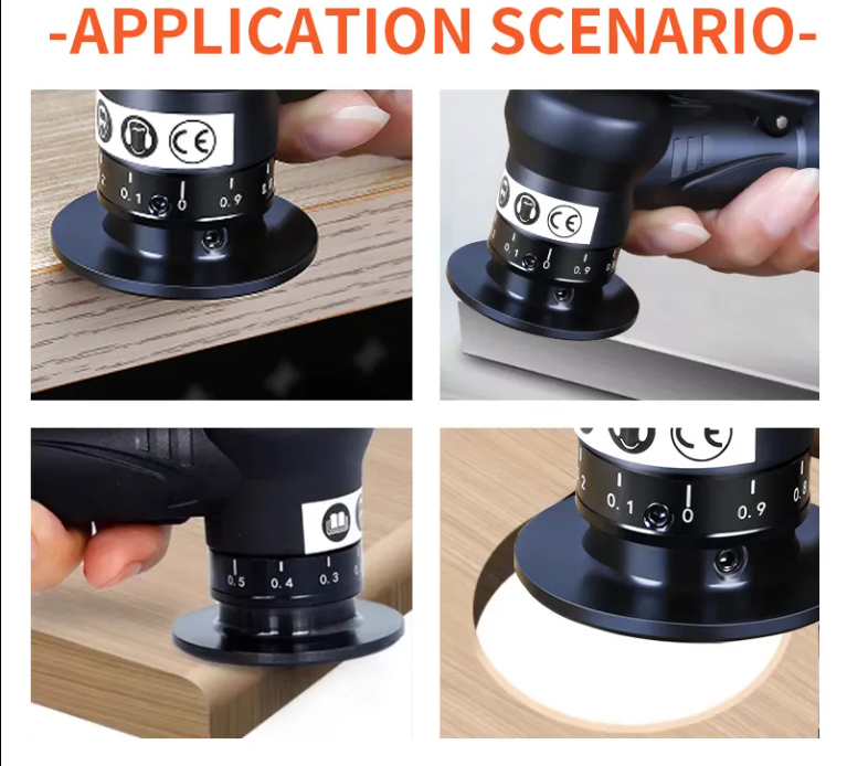 TEBAK TR-02 Mini Pneumatic Chamfering Machine Portable Chamfering Machine Hand Chamfering Machine view 5