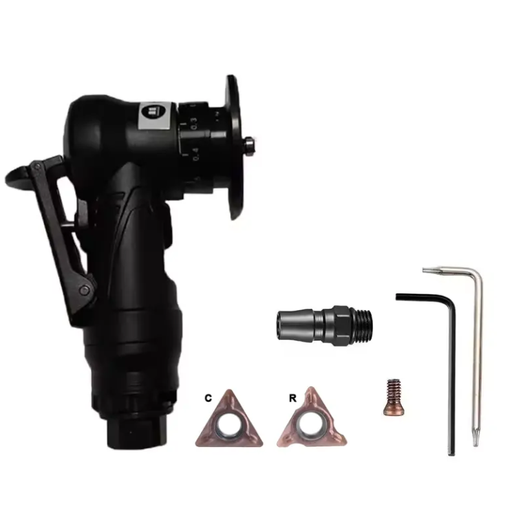 TEBAK TR-02 Mini Pneumatic Chamfering Machine Portable Chamfering Machine Hand Chamfering Machine view 4