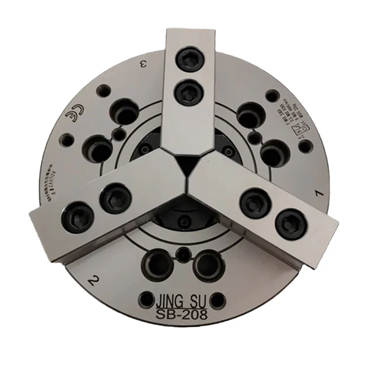 TEBAK Three Jaw Steel Hydraulic Power Chuck Oil Pressure CNC Lathe Chuck