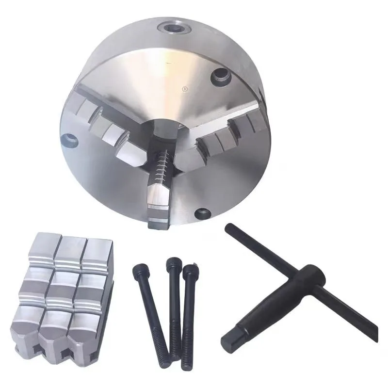 TEBAK K11 80 160A 400 Series Steel Self Centering Chuck Cylinder Manual Lathe Chuck Magnetic Hydraulic Power Lathe Machine view 3