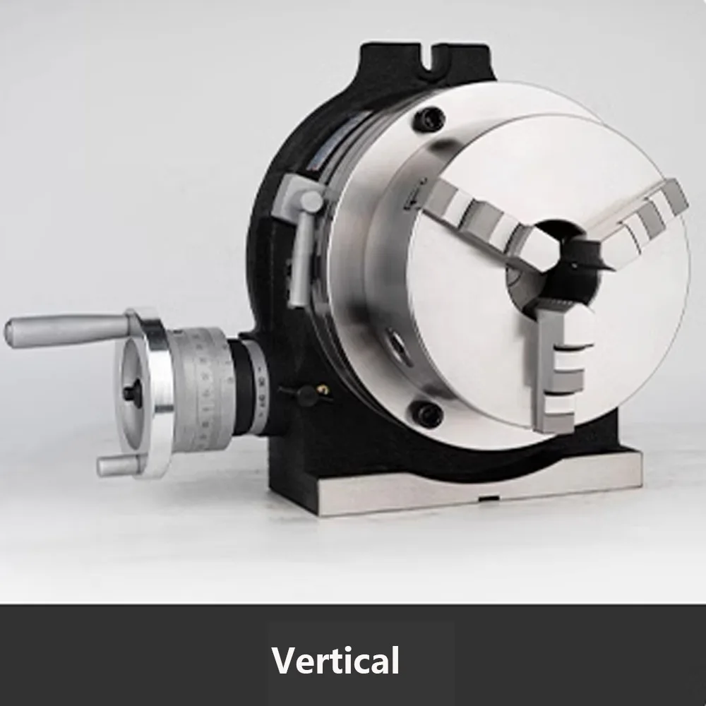 TEBAK Cnc Machine Dividing Head 4'' with 100MM Chuck 3-Jaw Chuck for CNC Milling Machine view 5