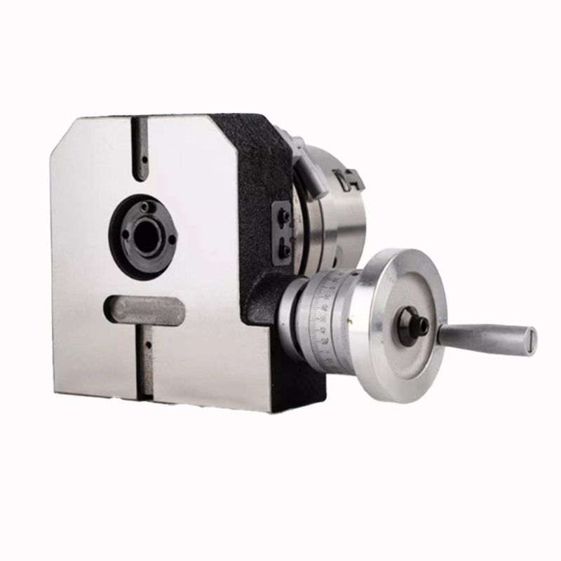 TEBAK 5 Inch with 100MM Chuck Set Cnc Indexing Table with Chuck Milling Machine Rotary Indexing Table view 3