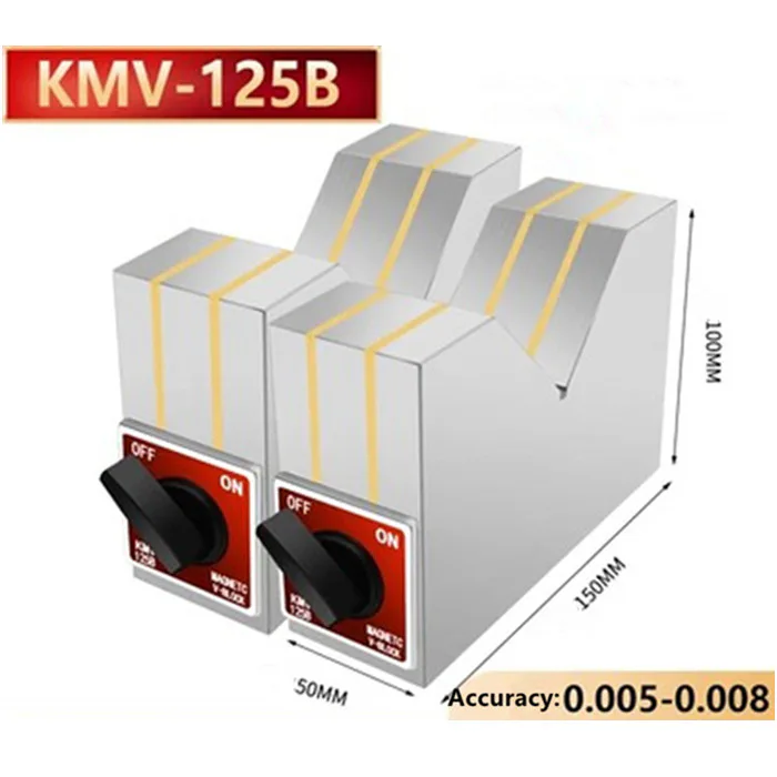 TEBAK KMV125B 150mm Magnetic Tools High Accuracy 0.005-0.008mm view 3