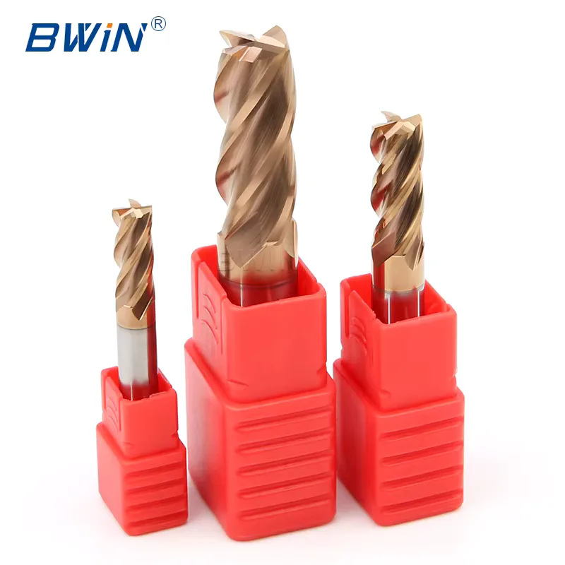 TEBAK CNC Solid Carbide Corner Radius Endmill Milling Cutter Tupia Endmills De Carburo view 4