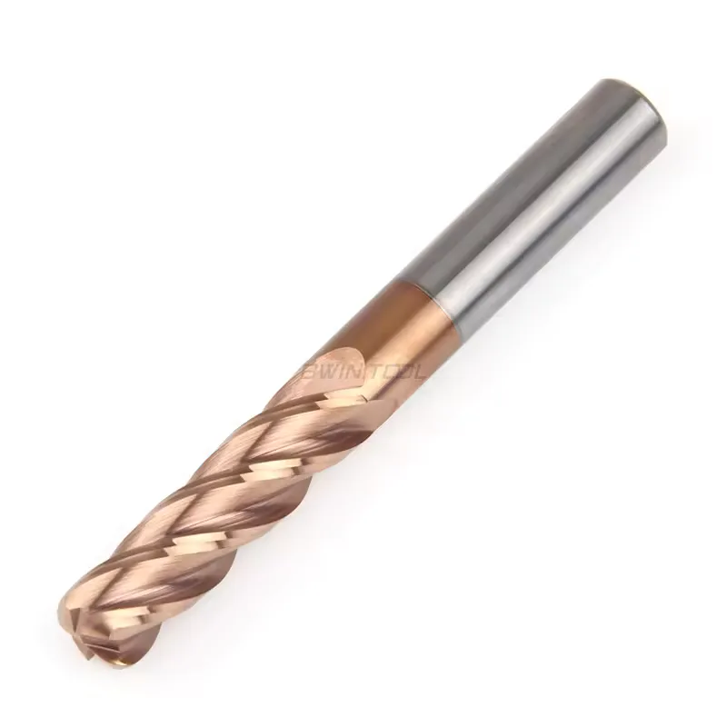 TEBAK CNC Solid Carbide Corner Radius Endmill Milling Cutter Tupia Endmills De Carburo view 3