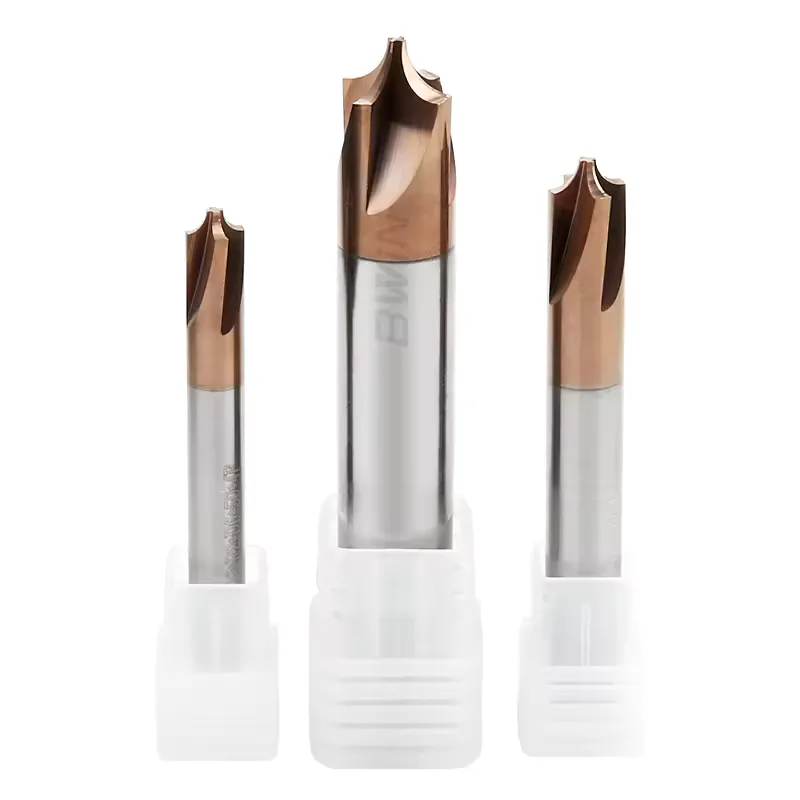 TEBAK Tungsten Steel Inner Internal R Milling Cutter 55 Degree Carbide 2/4 Flute End Mill HRC55 Inner-R Endmill view 3
