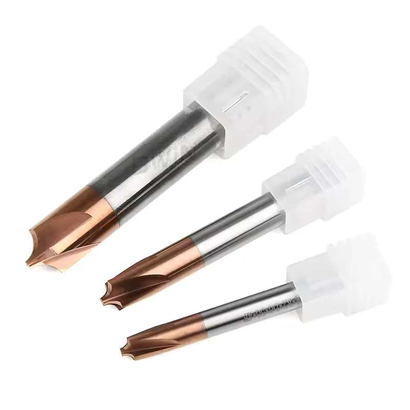 TEBAK Tungsten Steel Inner Internal R Milling Cutter 55 Degree Carbide 2/4 Flute End Mill HRC55 Inner-R Endmill view 4