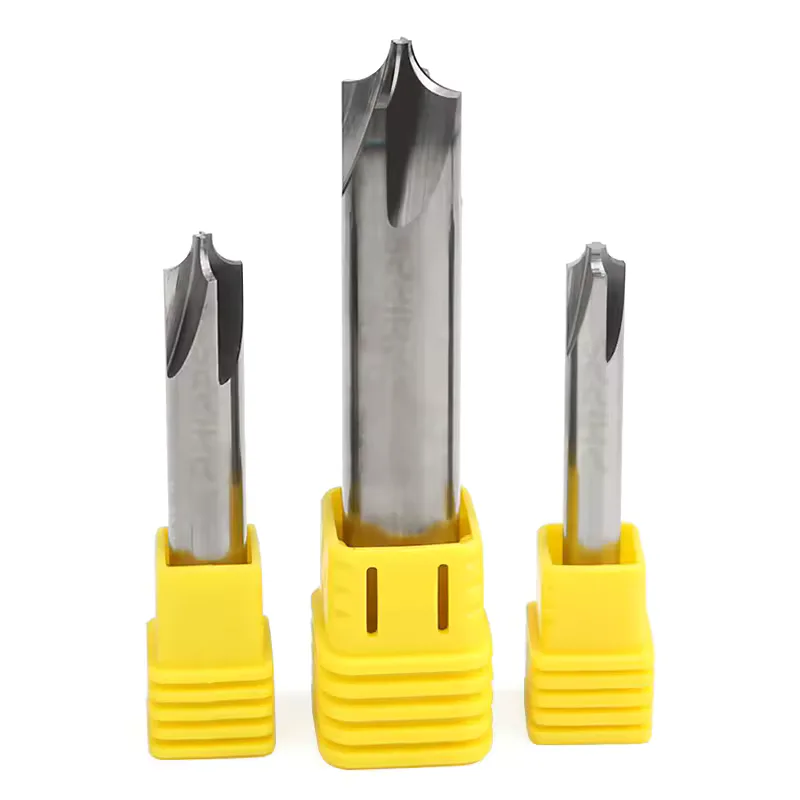 TEBAK Inner R Mill Tungsten Steel CNC Drill Bit 2 Flute Metal Radius Corner Rounding Cutter End Mill view 4