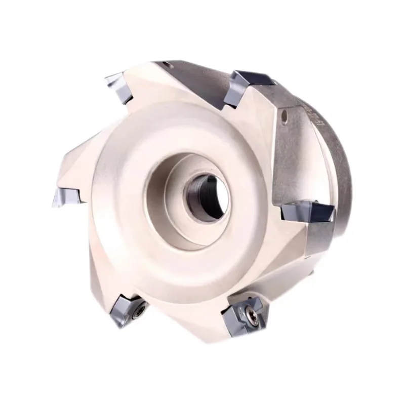 TEBAK BAP Right Angle Shoulder Indexable Face Milling Cutter with Carbide Inserts view 4