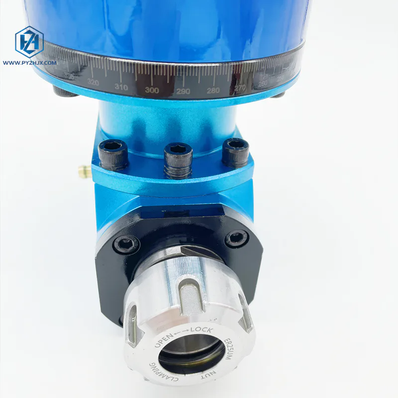 TEBAK CNC Angle Head Milling AG90 ISO30 CAT40 BT40 ER Right Angle 13kg view 4