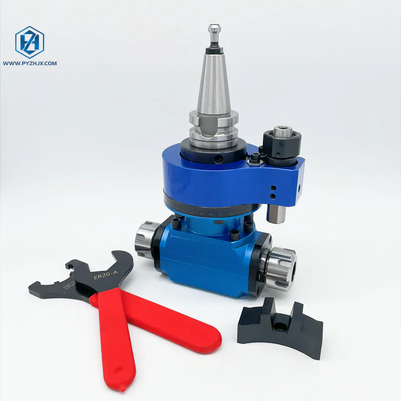 TEBAK CNC Angle Head Milling AG90 ISO30 CAT40 BT40 ER Right Angle 13kg view 6