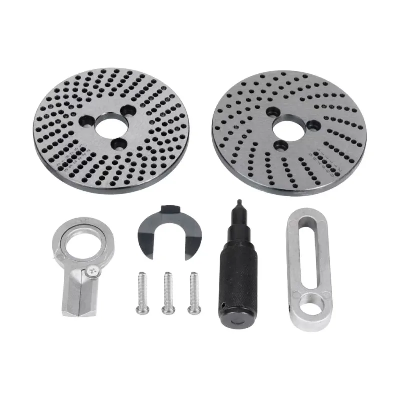 TEBAK Universal CNC Milling Machine Accessories DP-1 Rotary Table Worktable with Core Motor Component view 4