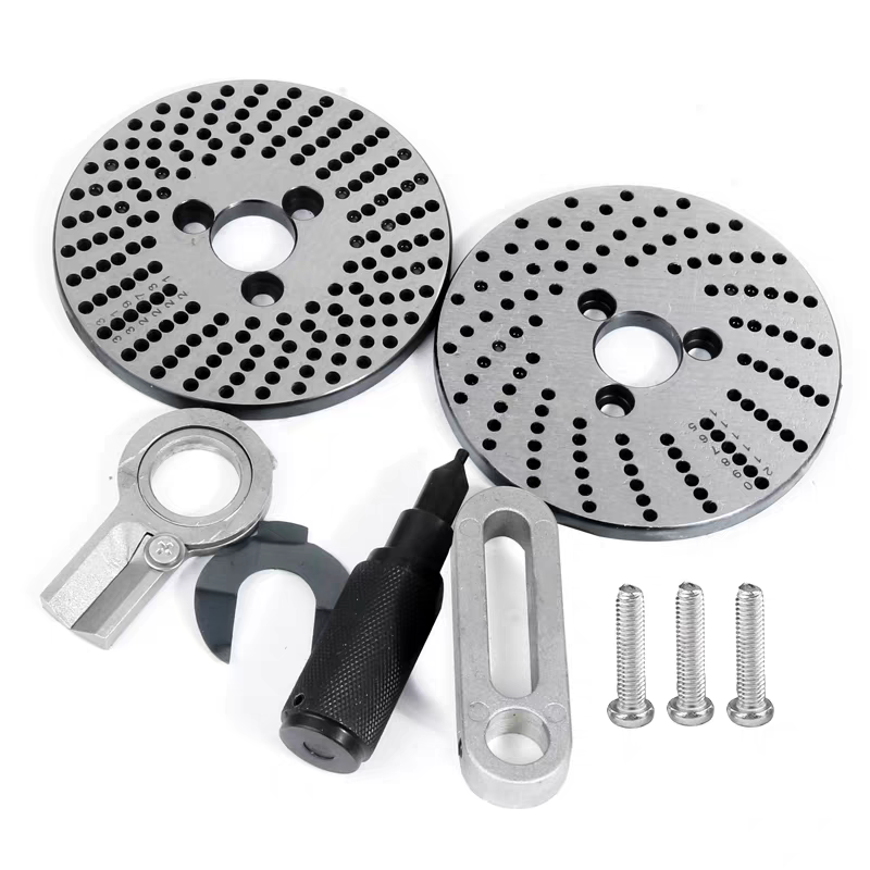 TEBAK Universal CNC Milling Machine Accessories DP-1 Rotary Table Worktable with Core Motor Component