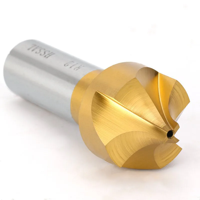 TEBAK High Speed Steel Radius Milling Cutter Round Corner End Mill Radius Cutter End Mill view 4