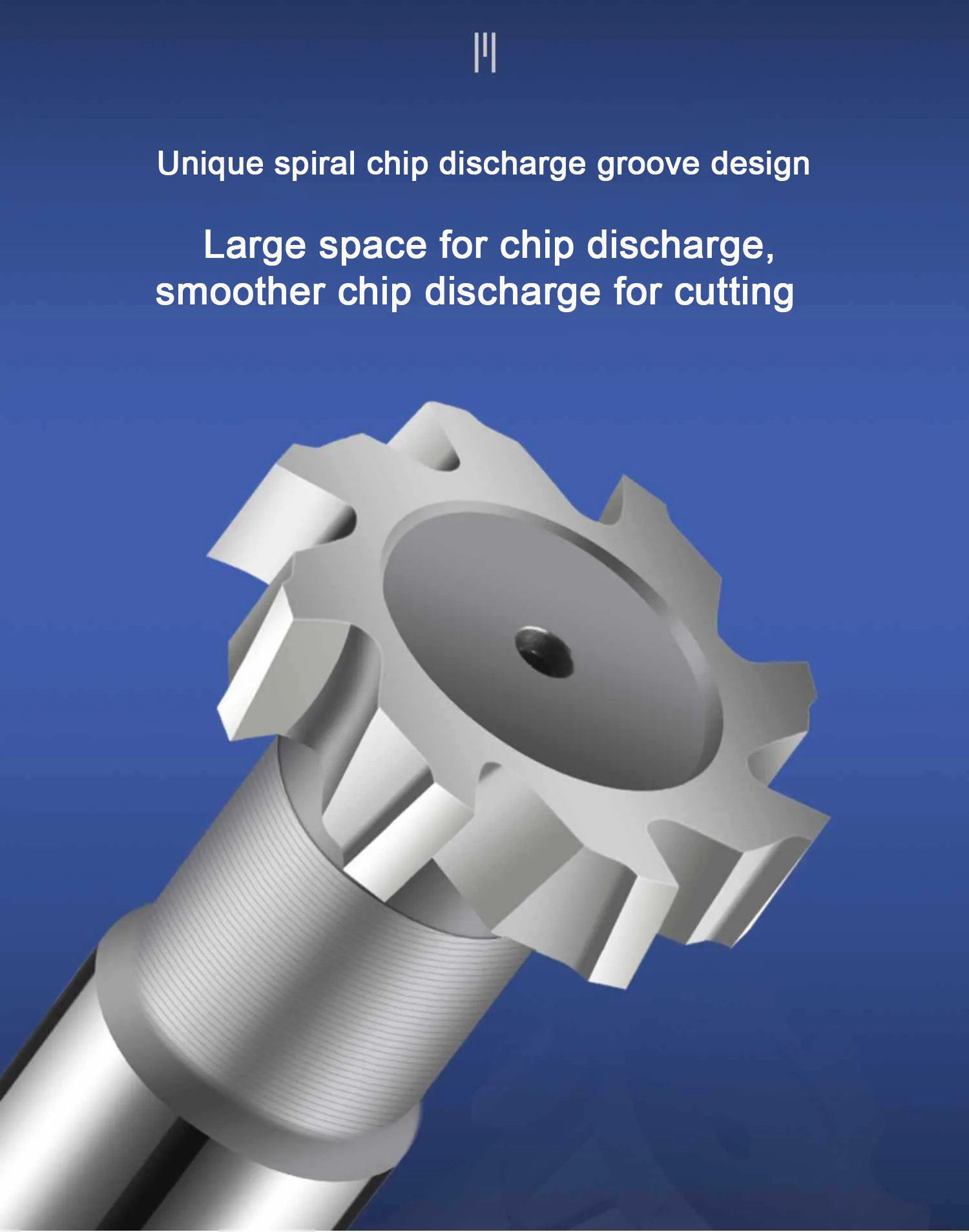 TEBAK JR136 T-cutter Milling Cutter CNC Machining Slotted Straight Shank Uncoated HSS T-type Cutter view 3