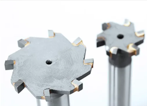 TEBAK Tungsten Carbide Alloy T-Shaped Milling Cutter with Inserts Custom-Made T-Slot Tool view 4