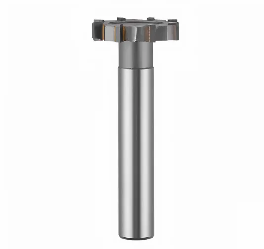 TEBAK Tungsten Carbide Alloy T-Shaped Milling Cutter with Inserts Custom-Made T-Slot Tool
