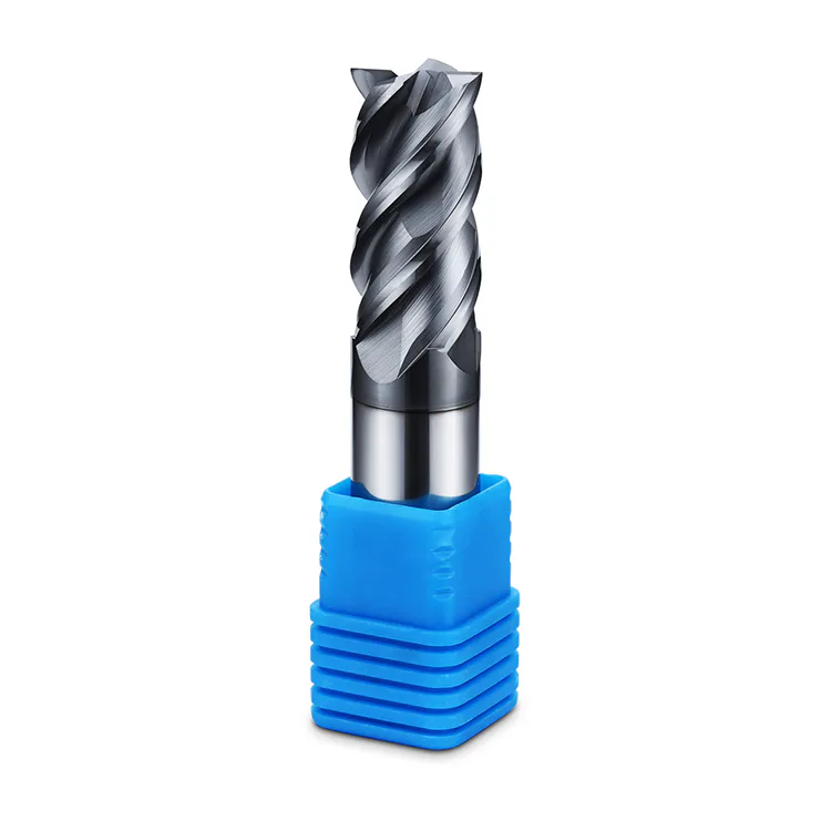 TEBAK Solid Carbide Special Variable Pitch EndMill CNC Working 4 Flute End Mill for Stainless Steel view 3