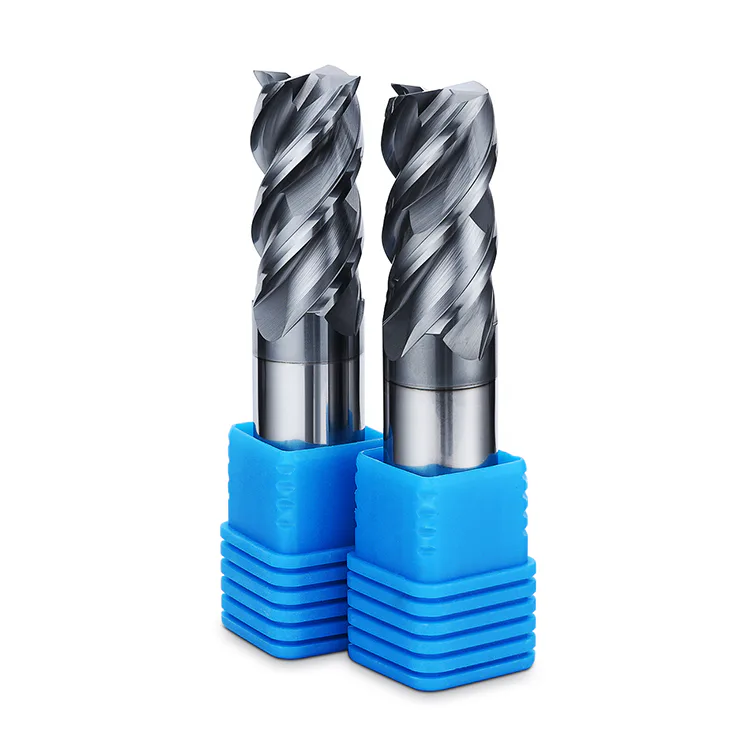 TEBAK Solid Carbide Special Variable Pitch EndMill CNC Working 4 Flute End Mill for Stainless Steel view 4